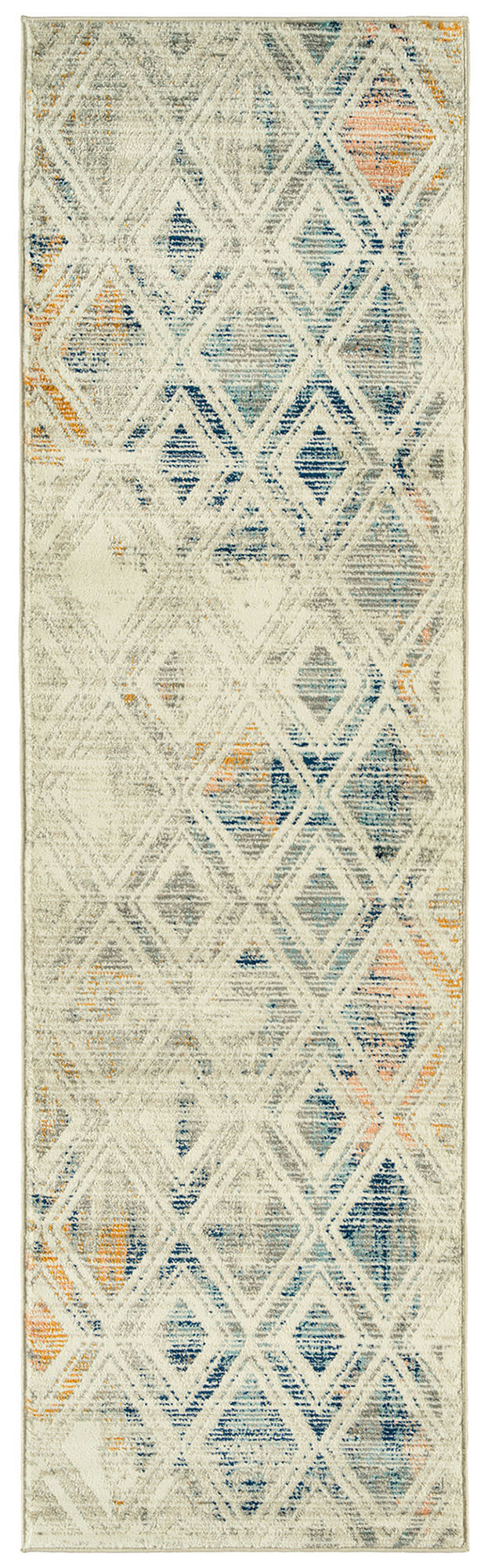 Kaleen Ania Collection Light Silver Runner 2'3" x 8'