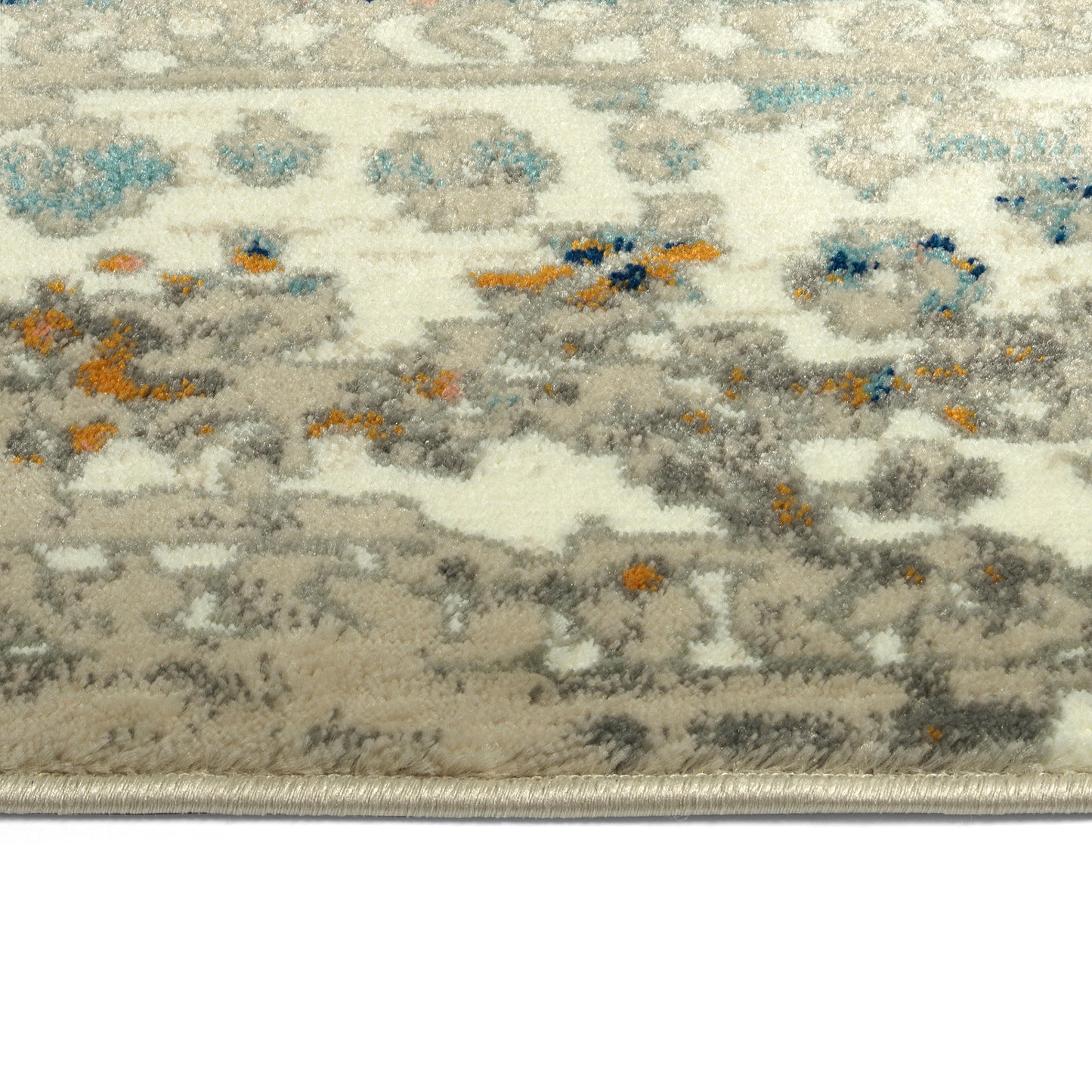 Kaleen Ania Collection Cream Orange Runner 2'3" x 8'