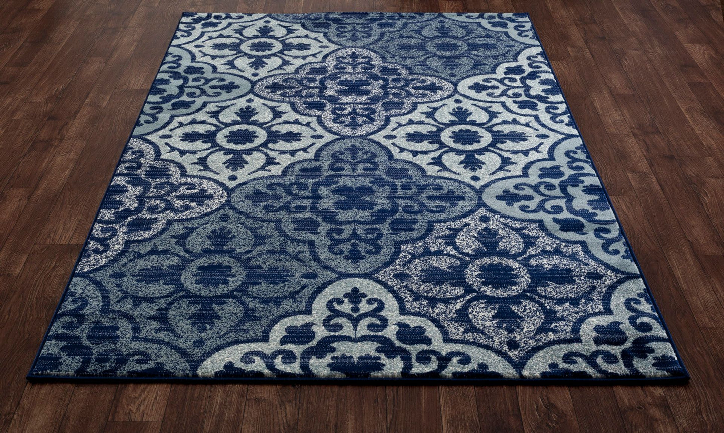 Arabella-Ar_00_012-Navy-Runner 2.2 X 7.7 Runner Rug