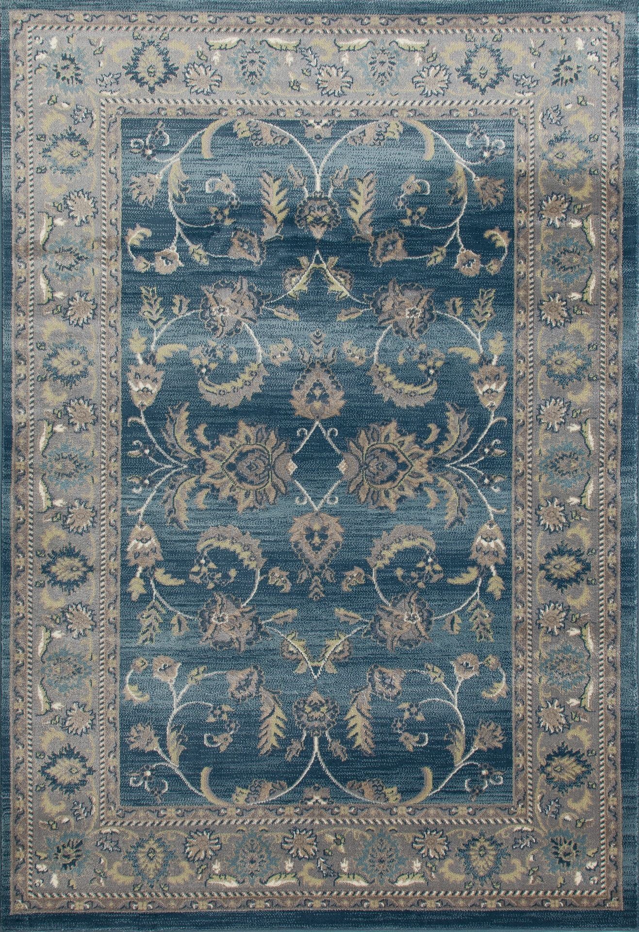 Arabella-Ar_00_0138-Aqua-Roll Runner Cut 2.2 X 1 Runner Rug