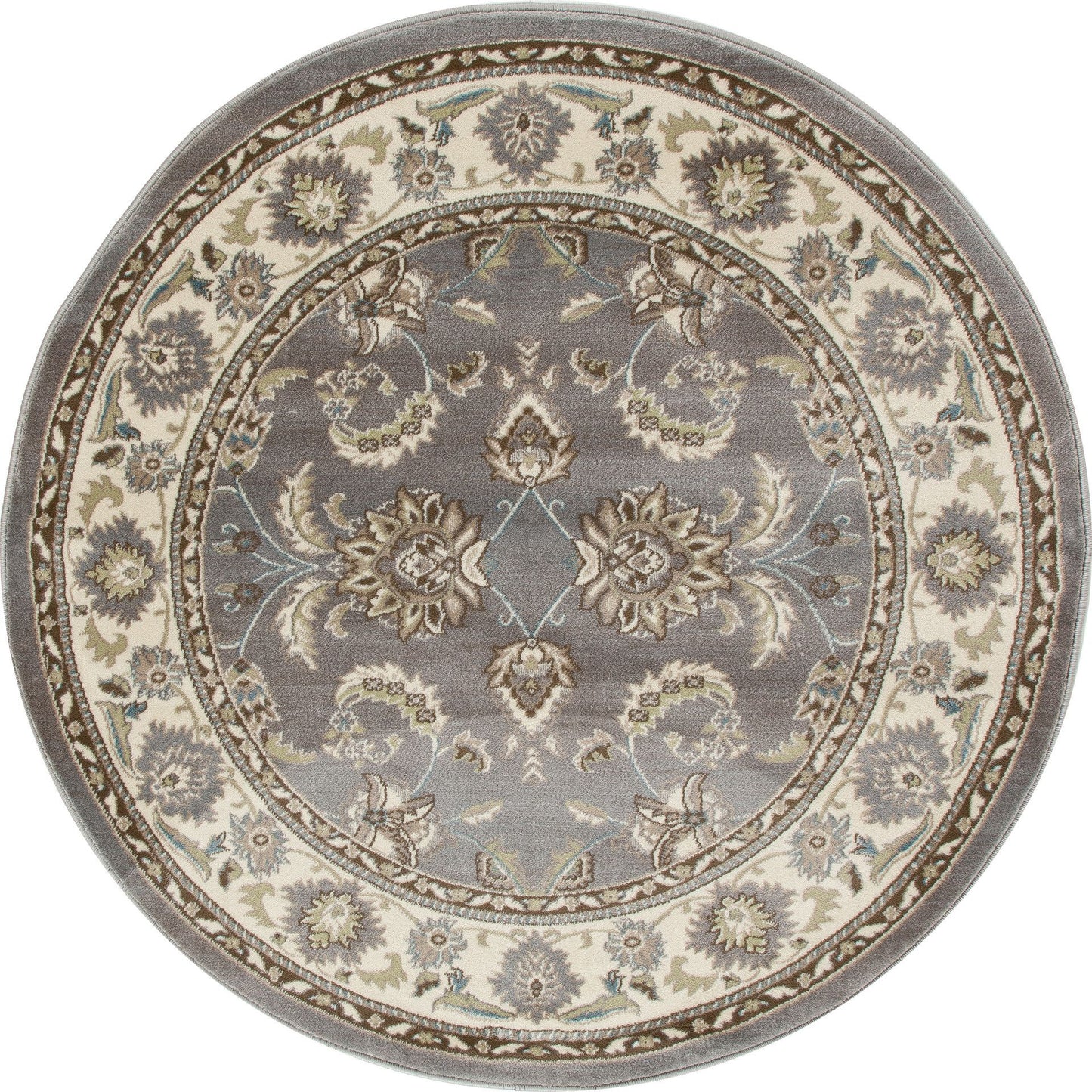 Arabella-Ar_00_0140-Gray-Round 7.10 Area Rug