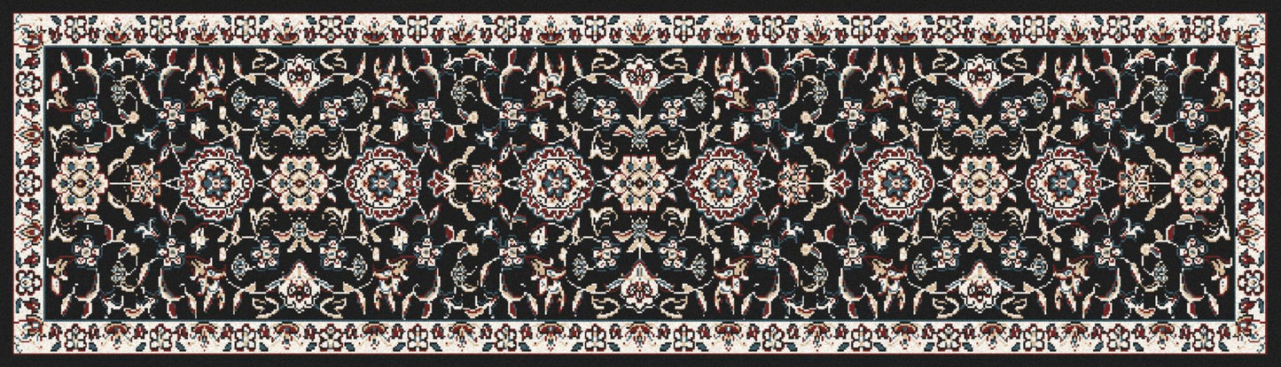 Arabella-Ar_00_0145-Black-Round 5.3 Area Rug