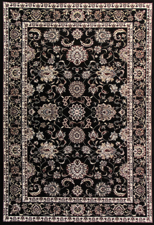 Arabella-Ar_00_0145-Black-6.7 X 9.2 Area Rug
