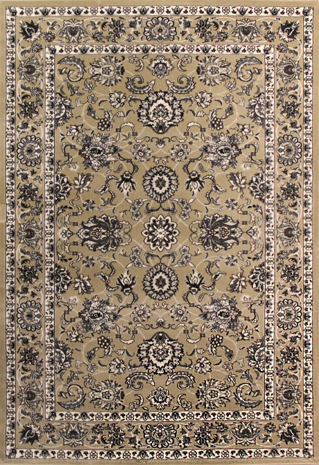 Arabella-Ar_00_0146-Beige-Round 5.3 Area Rug
