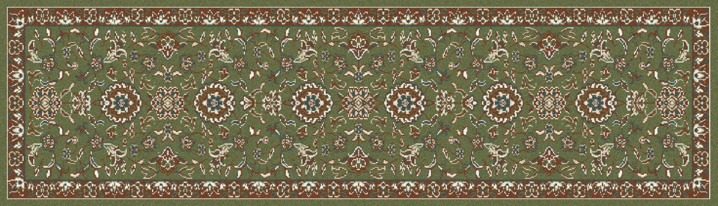 Arabella-Ar_00_0147_Green- 9 X 13 In Swatch Area Rug