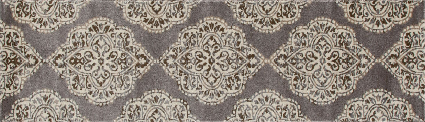 Arabella-Ar_00_0157-Gray-Roll Runner Cut 2.2 X 1 Runner Rug
