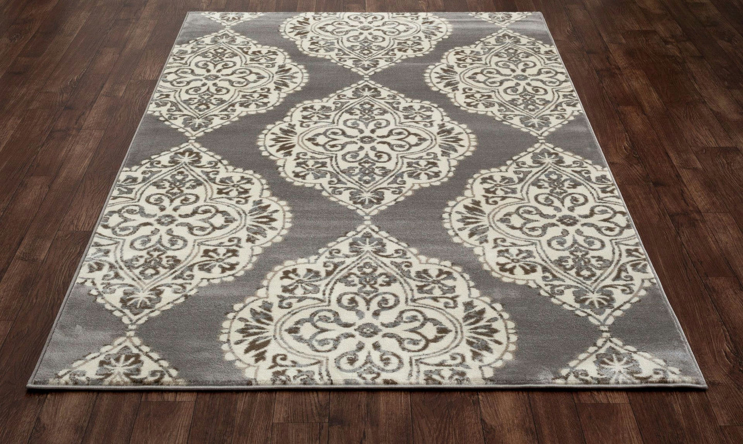 Arabella-Ar_00_0157-Gray-Roll Runner Cut 2.2 X 1 Runner Rug