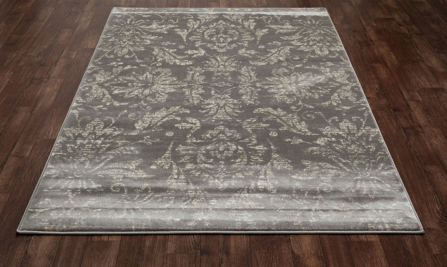 Arabella-Ar_00_0159-Gray-Runner 2.2 X 7.7 Runner Rug
