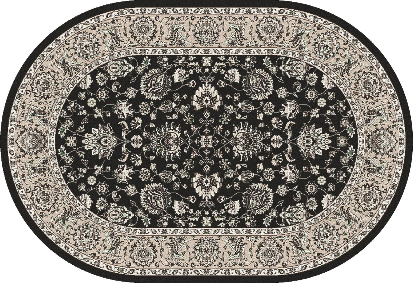 Arabella-Ar_00_031_Black- 13 X 18 In Swatch Area Rug