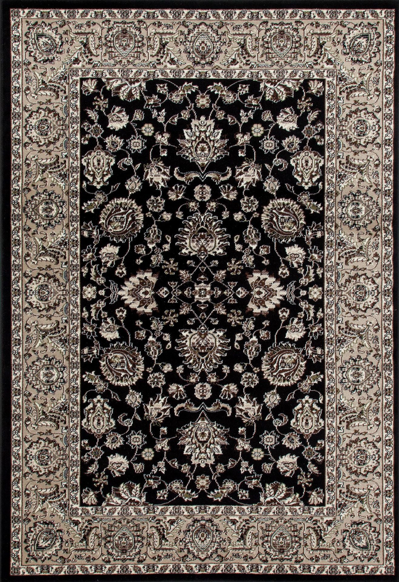 Arabella-Ar_00_031-Black-Roll Runner Cut 2.2 X 1 Runner Rug