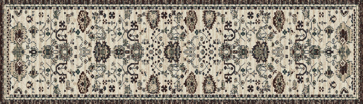 Arabella-Ar_00_038-Cream-Runner 2.2 X 7.7 Runner Rug