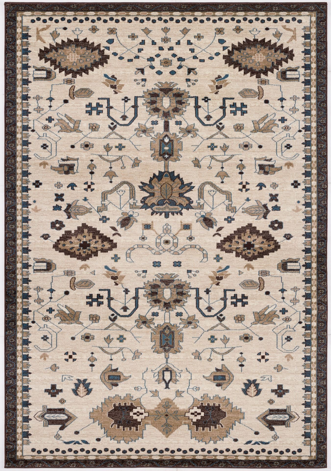 Arabella-Ar_00_038-Cream-6.7 X 9.2 Area Rug