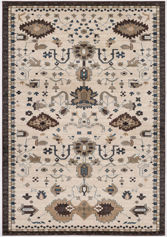 Arabella-Ar_00_038_Cream- 9 X 13 In Swatch Area Rug
