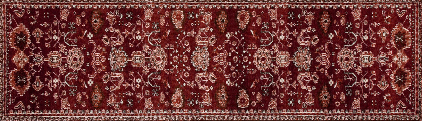 Arabella-Ar_00_040-Red-Runner 2.2 X 7.7 Runner Rug