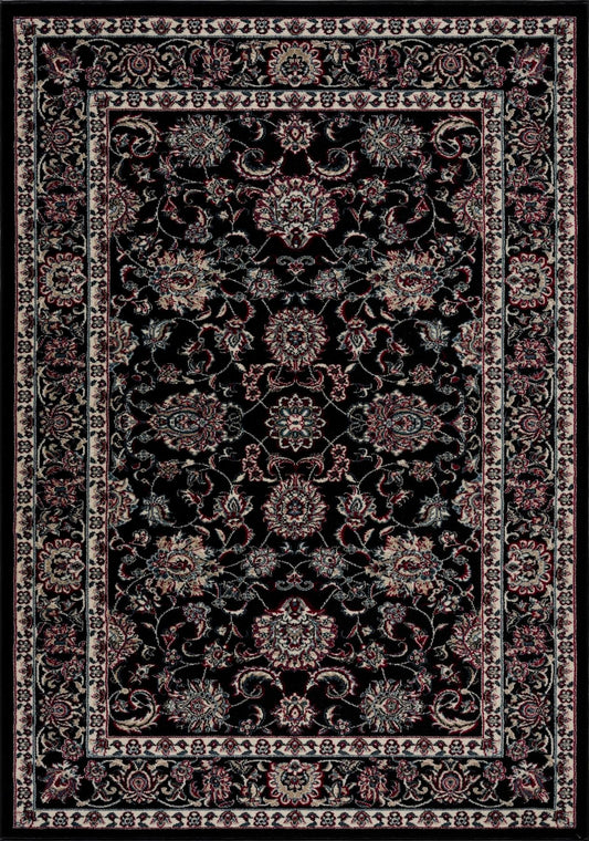 Arabella-Arb145-Black-Canada-Car14558-5.3 X 7.6-160X230 Area Rug