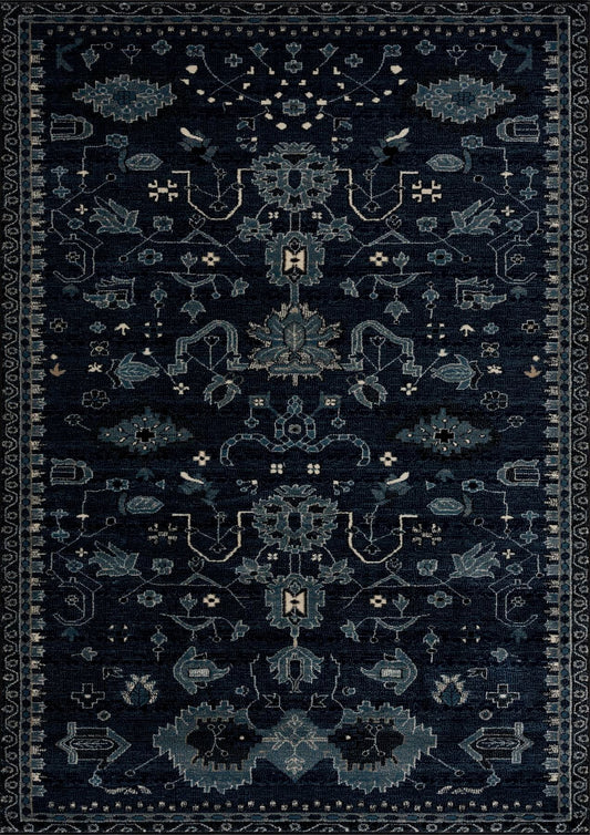 Arabella-Arb39-Navy-Canada-Car03958-5.3 X 7.6-160X230 Area Rug