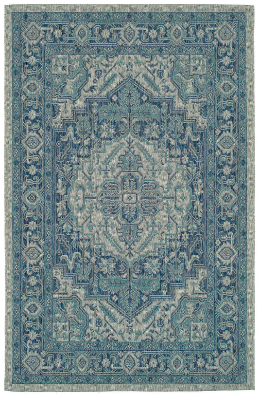 Kaleen Arelow Collection ARE01-22 Navy Area Rug 7'10" x 10'2"