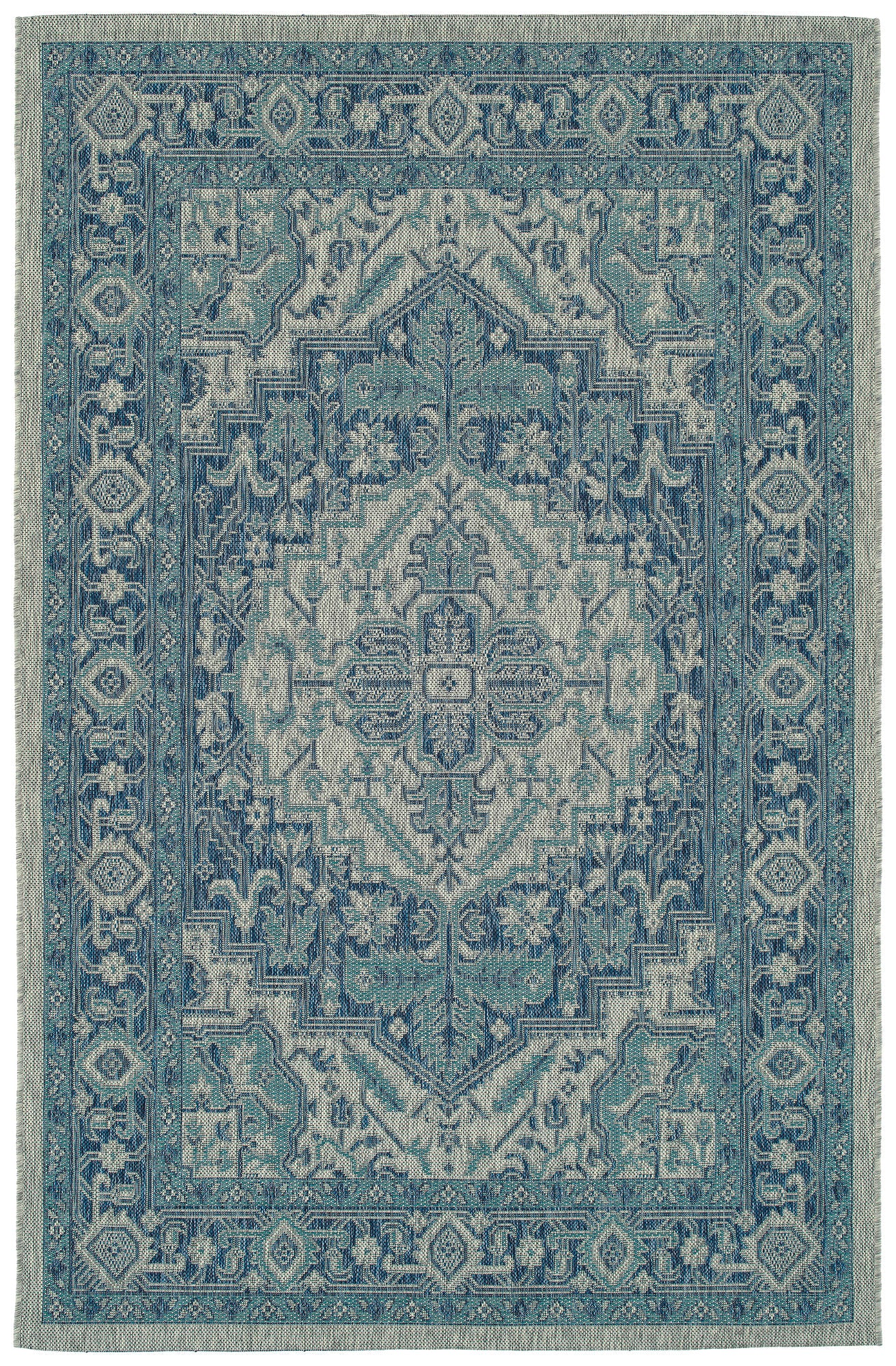 Kaleen Arelow Collection ARE01-22 Navy Runner 2'3" x 7'10"
