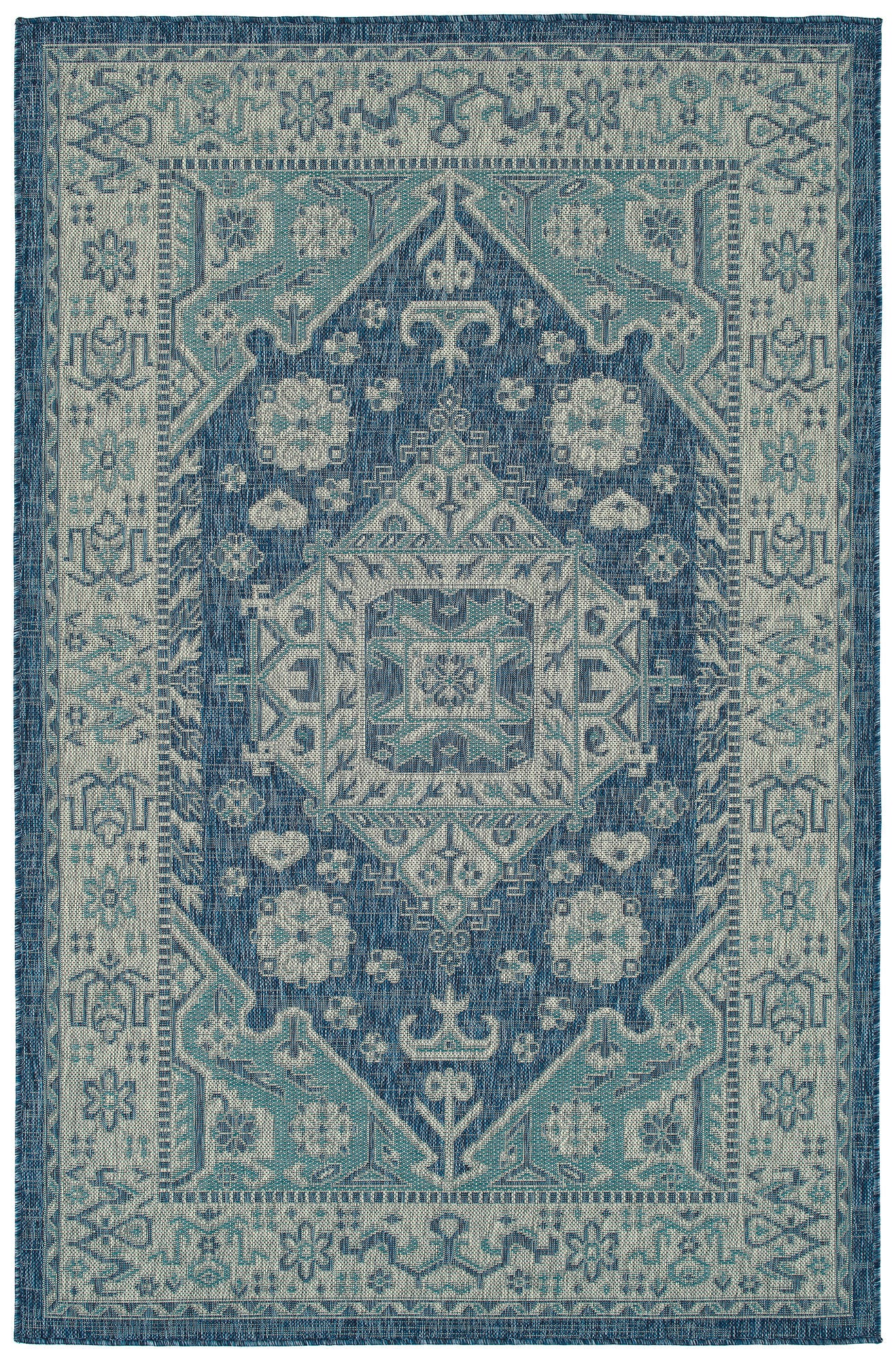 Kaleen Arelow Collection ARE02-22 Navy Area Rug 7'10" x 7'10"