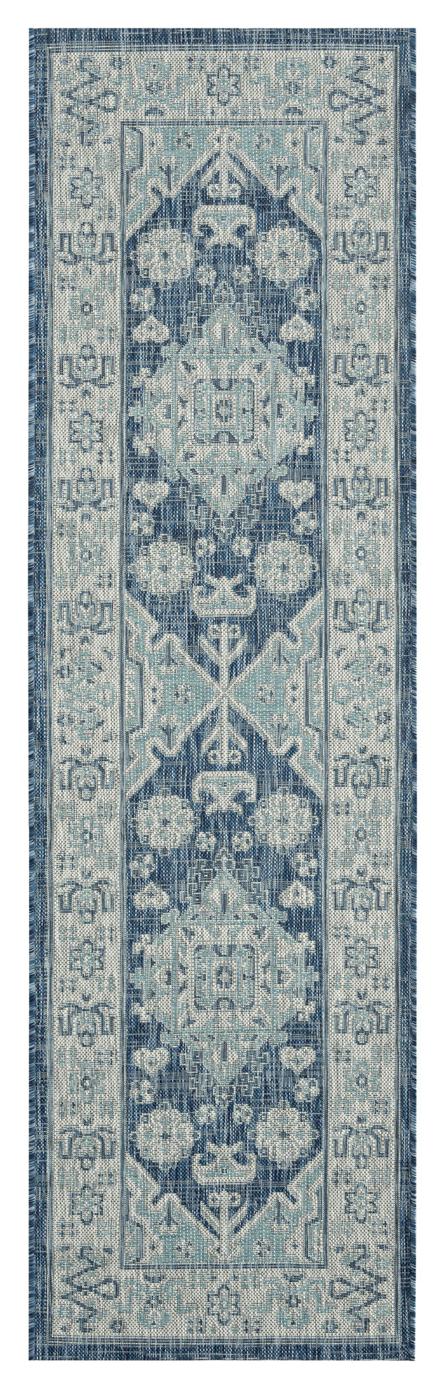Kaleen Arelow Collection ARE02-22 Navy Runner 2'3" x 7'10"