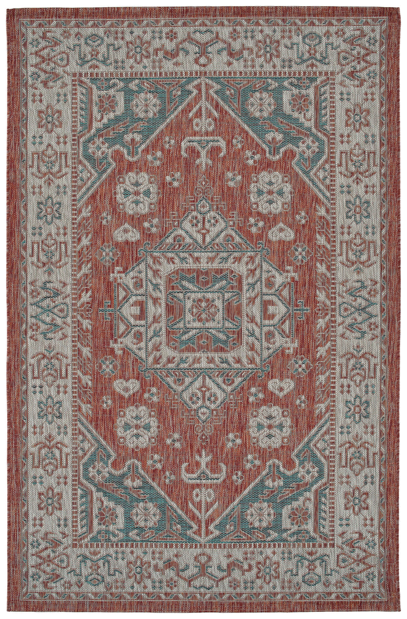 Kaleen Arelow Collection ARE02-53 Paprika Area Rug 7'10" x 10'2"