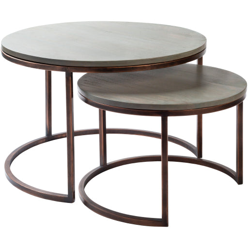 Surya Aaron Nesting Table Set