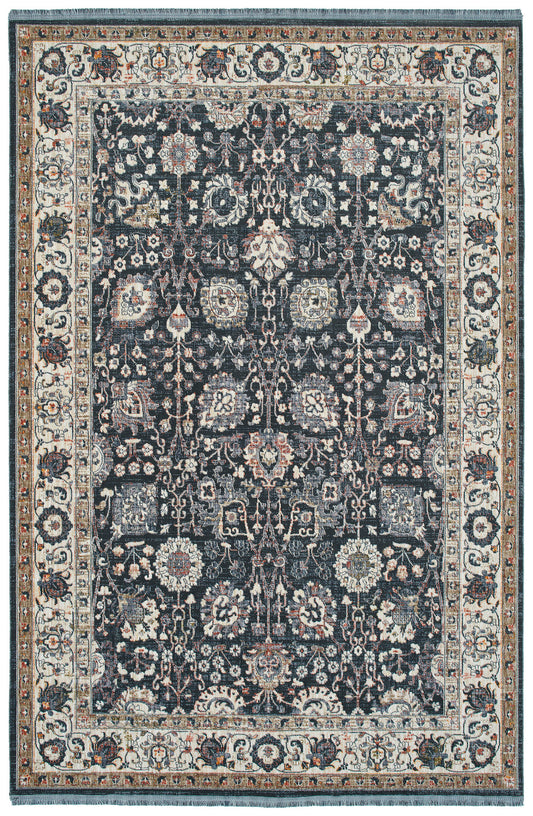 Kaleen Artundra Collection Dark Grey Area Rug 9'6" x 13'1"