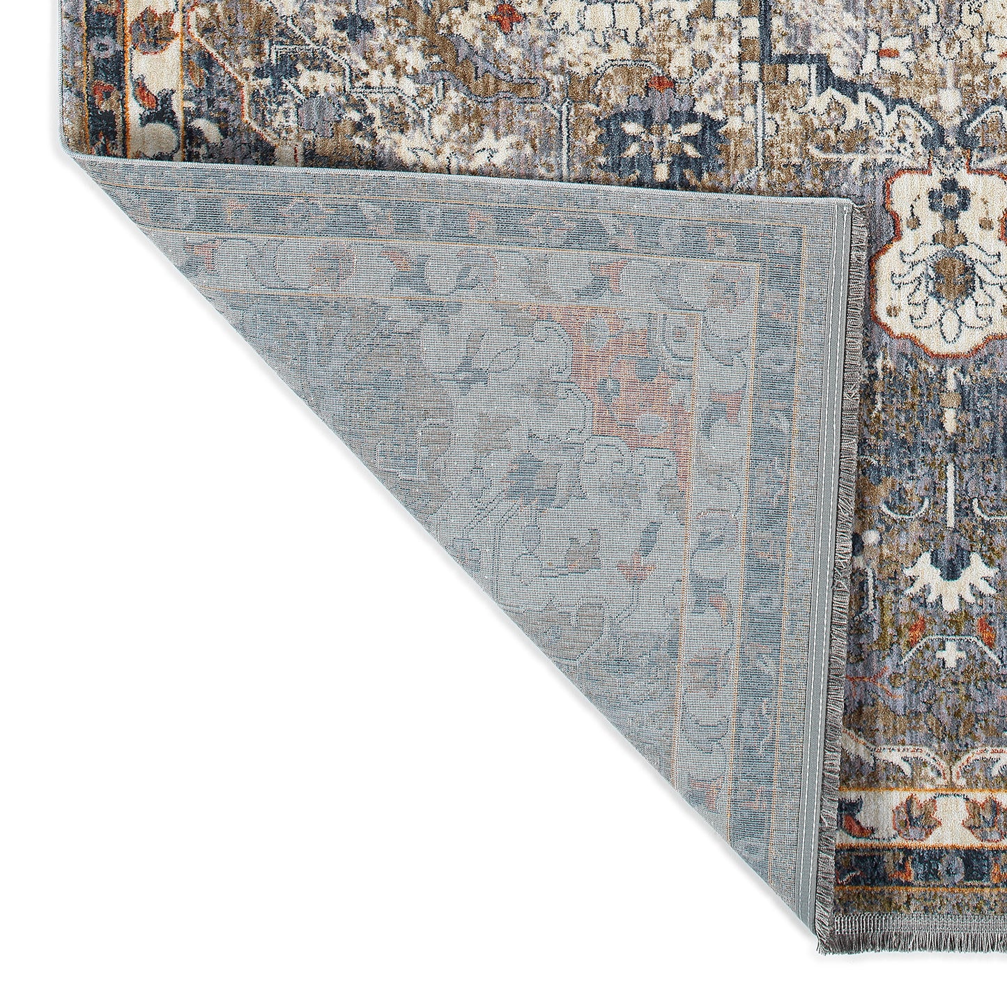 Kaleen Artundra Collection Dark Lavender Runner 2'3" x 11'7"