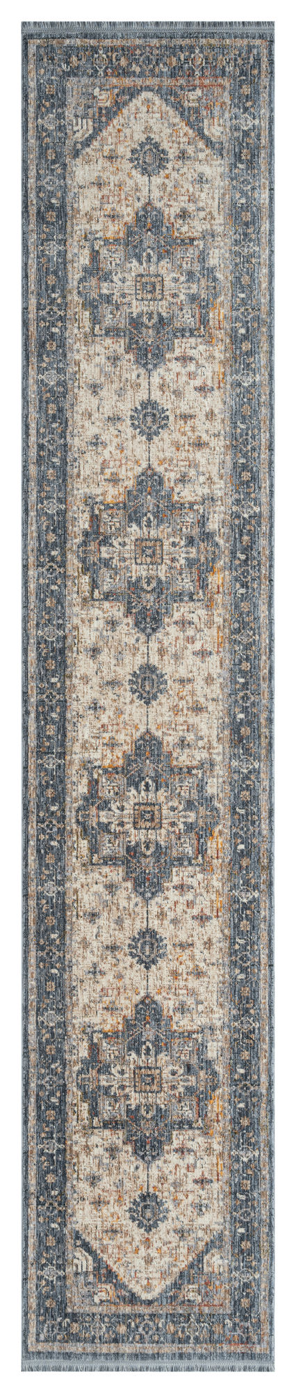 Kaleen Artundra Collection Dark Navy Runner 2'3" x 11'7"