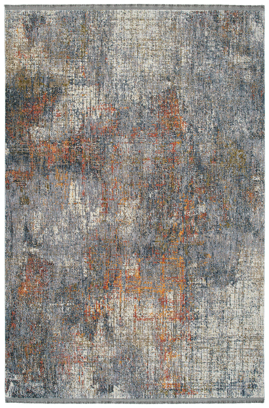Kaleen Artundra Collection Light Lavender Area Rug 5'3" x 7'3"