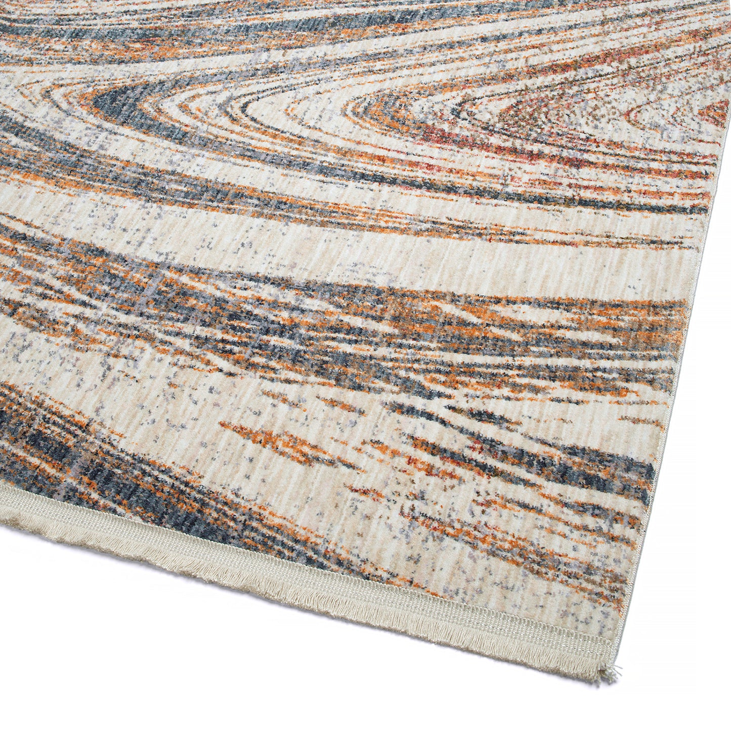 Kaleen Artundra Collection ATU08-01 Ivory Area Rug 5'3" x 7'3"