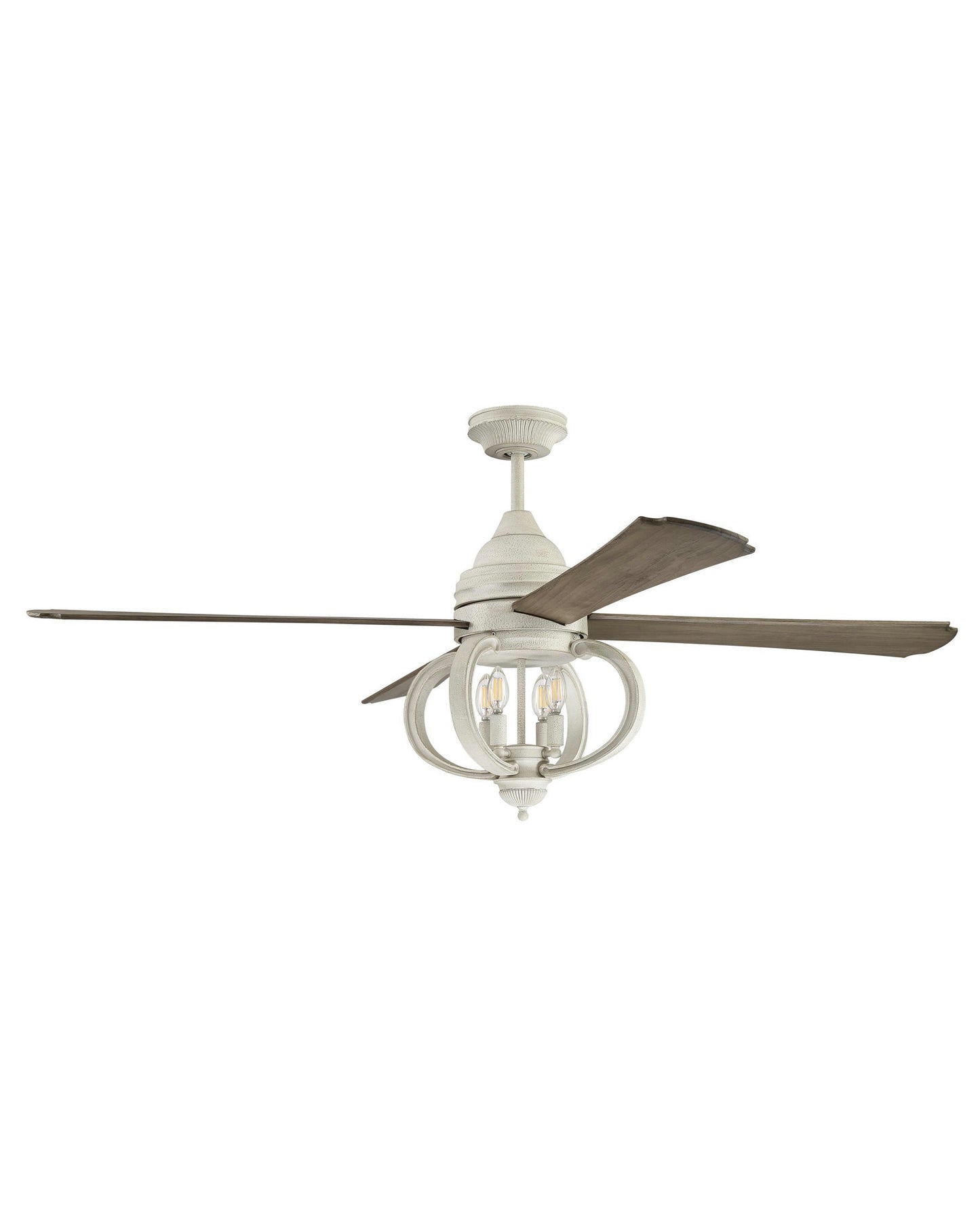 60" Augusta Ceiling Fan in Cottage White