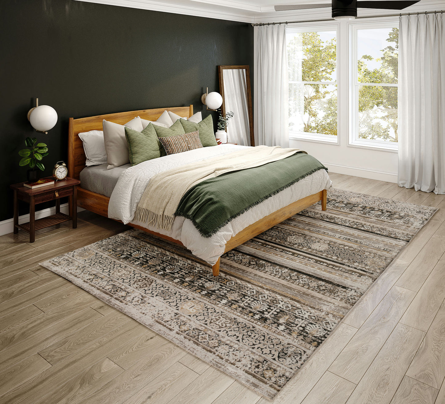 Antalya AY1 Taupe 7'10" x 10' Rug