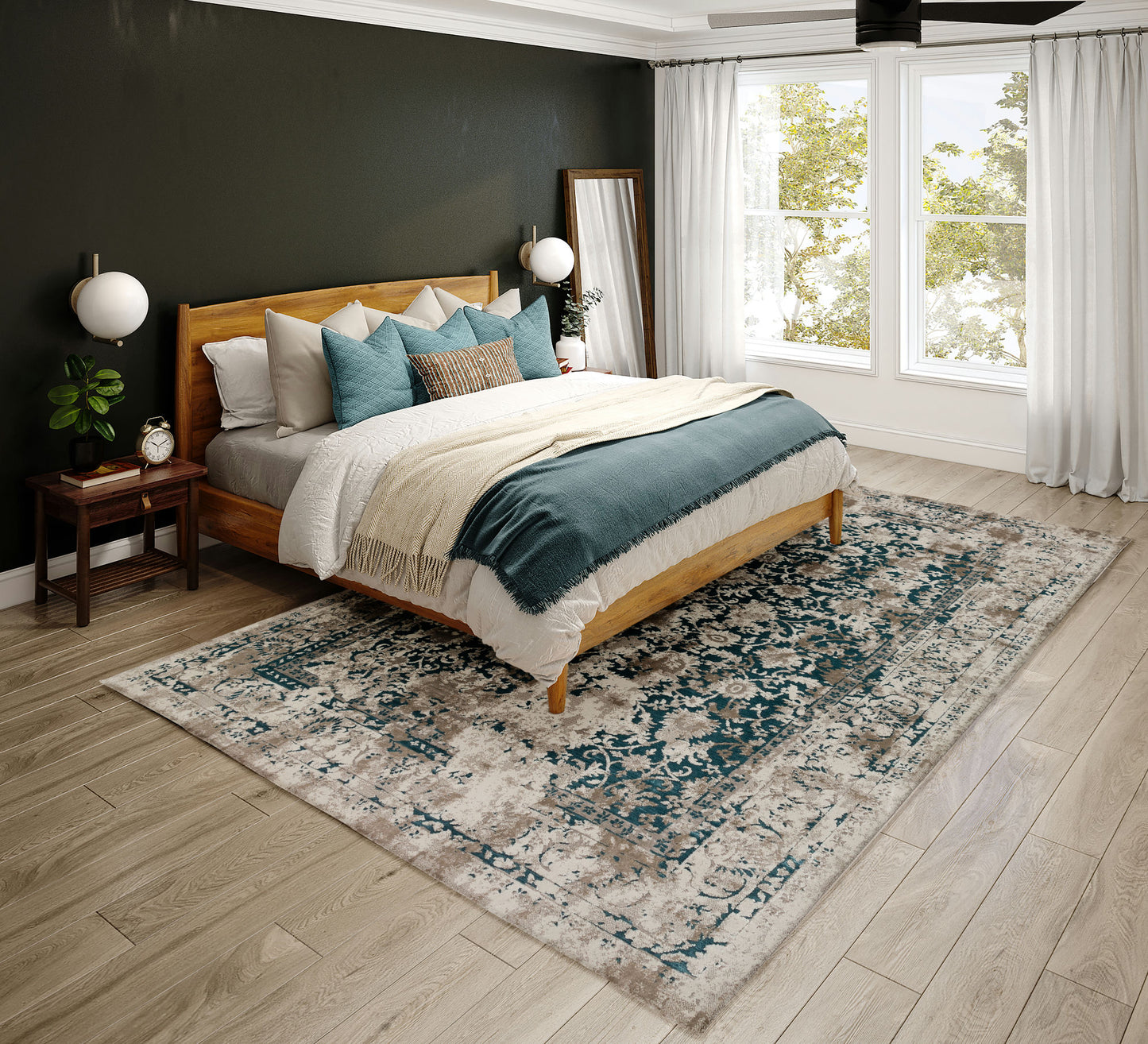Antalya AY2 Baltic 3'3" x 5'3" Rug