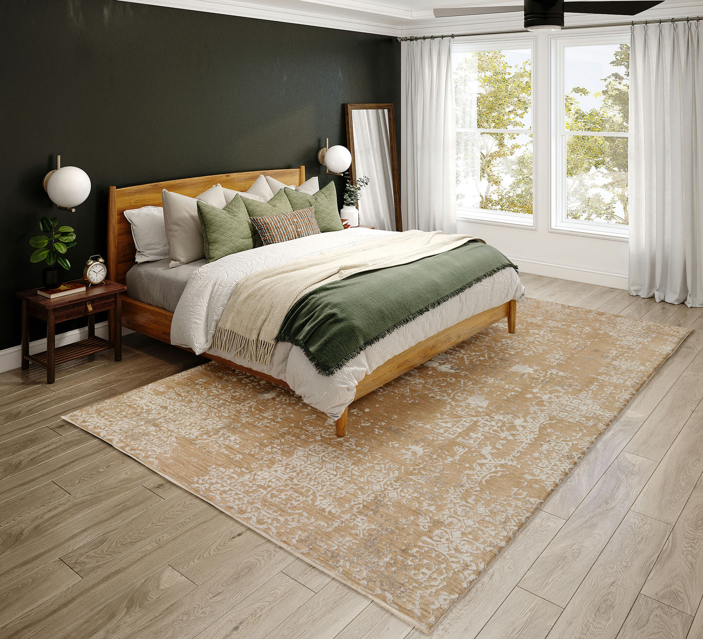 Antalya AY3 Flax 9' x 13'2" Rug