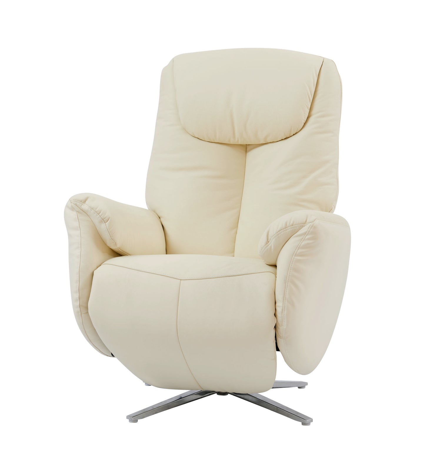 15P-1142 Apollo Swivel Pedestal Power Recliner, Capri White