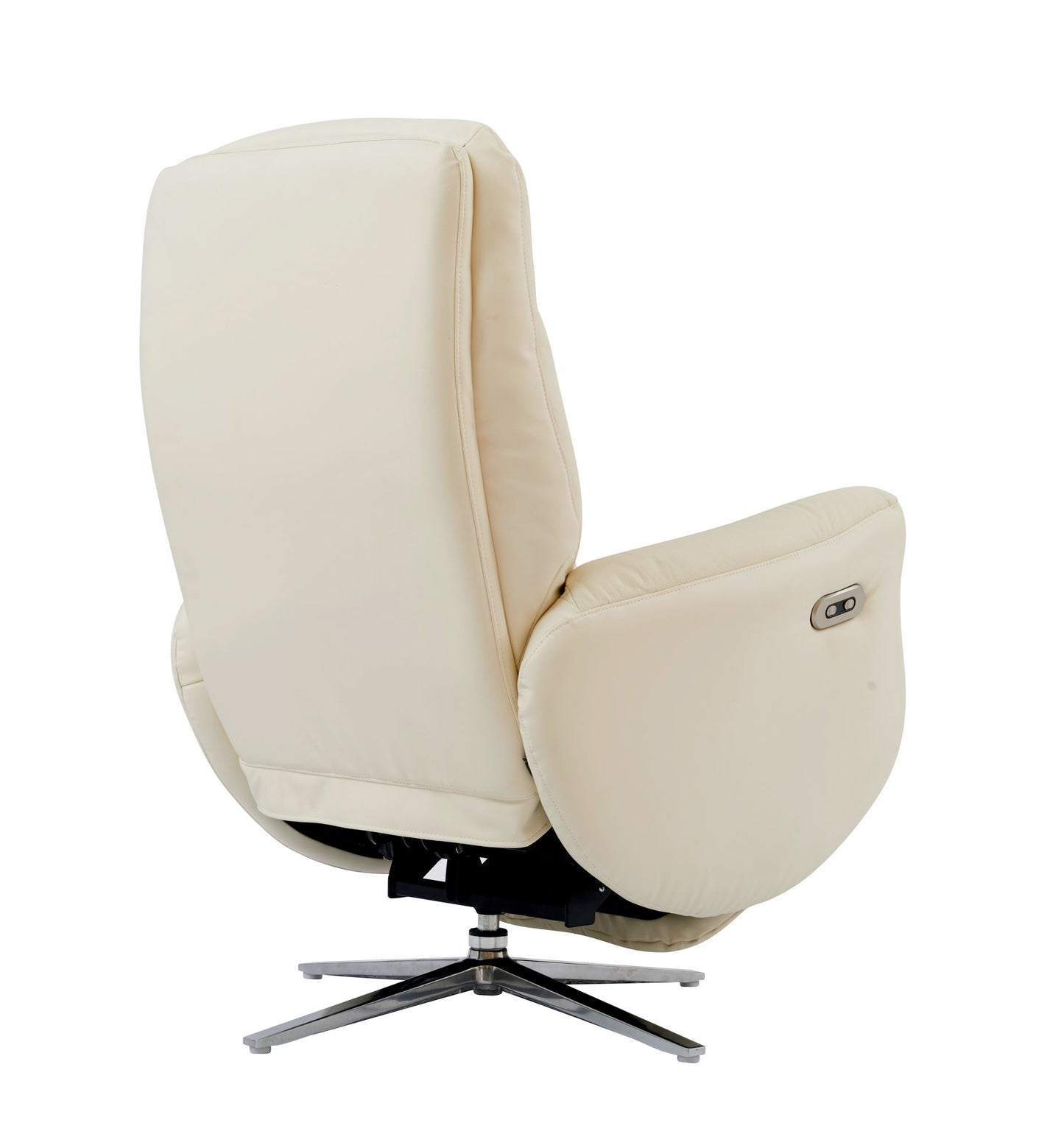 15P-1142 Apollo Swivel Pedestal Power Recliner, Capri White