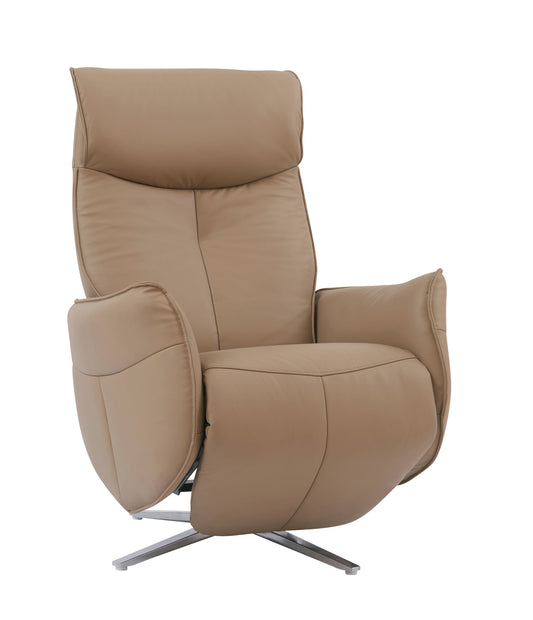 15P-1141 Ardon Swivel Pedestal Power Recliner, Capri Nomad
