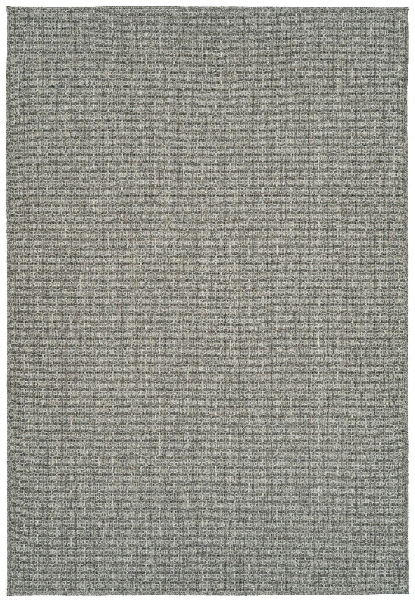 Kaleen Bacalar Collection Silver Gray Throw Rug 2' x 3'