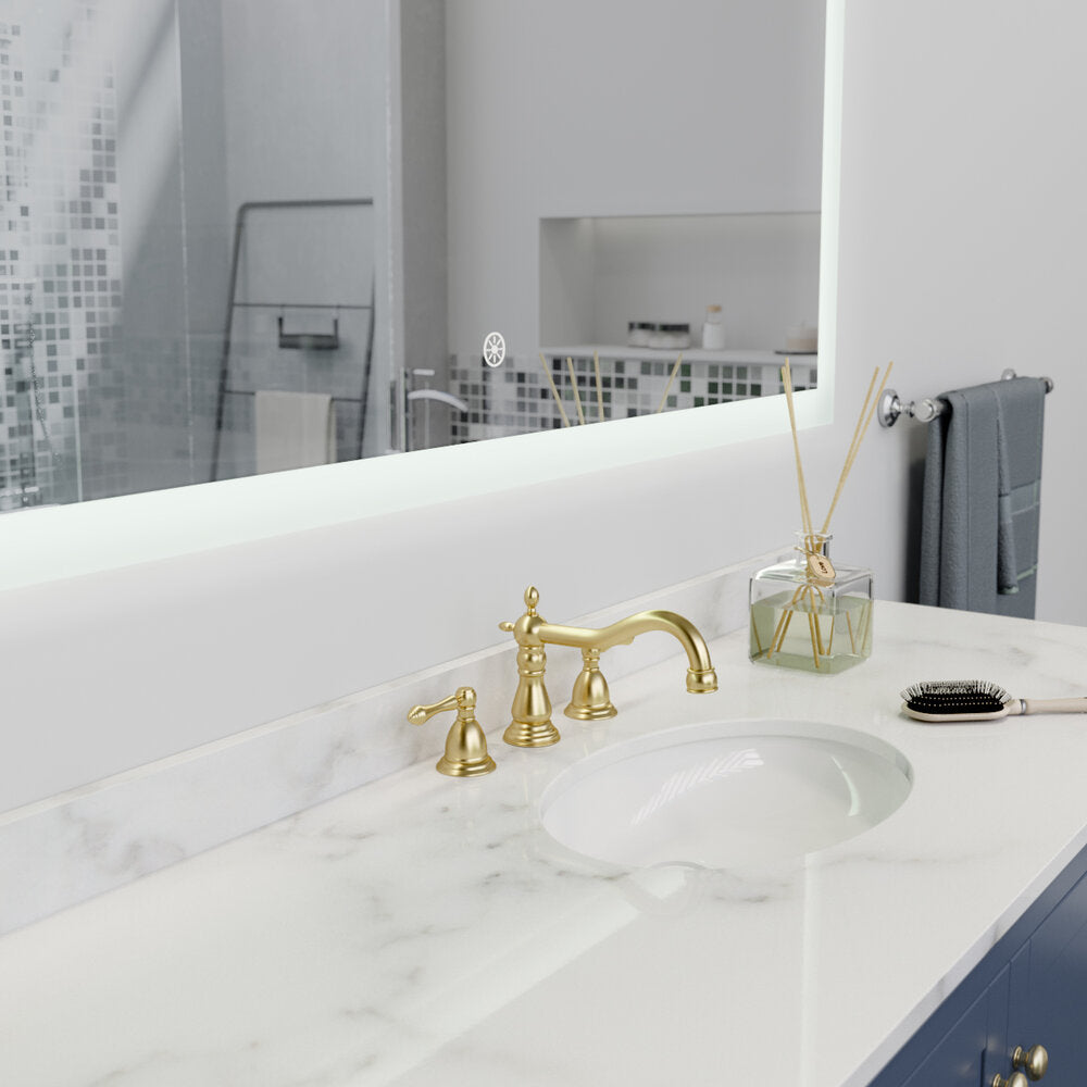 Arpella Puralite 60 in. x 36 in. LED Wall Mounted Backlit Vanity Mirror