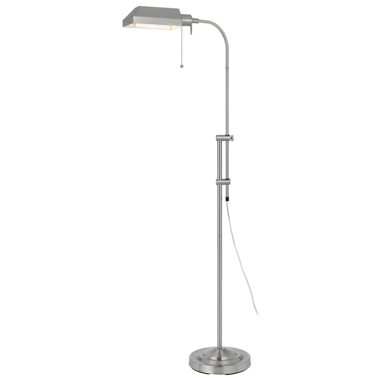 Brushed steel Metal Pharmacy - Floor lamp, BO-117FL-BS