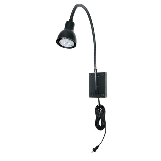 Dark bronze Metal Led gooseneck - Reading lamp