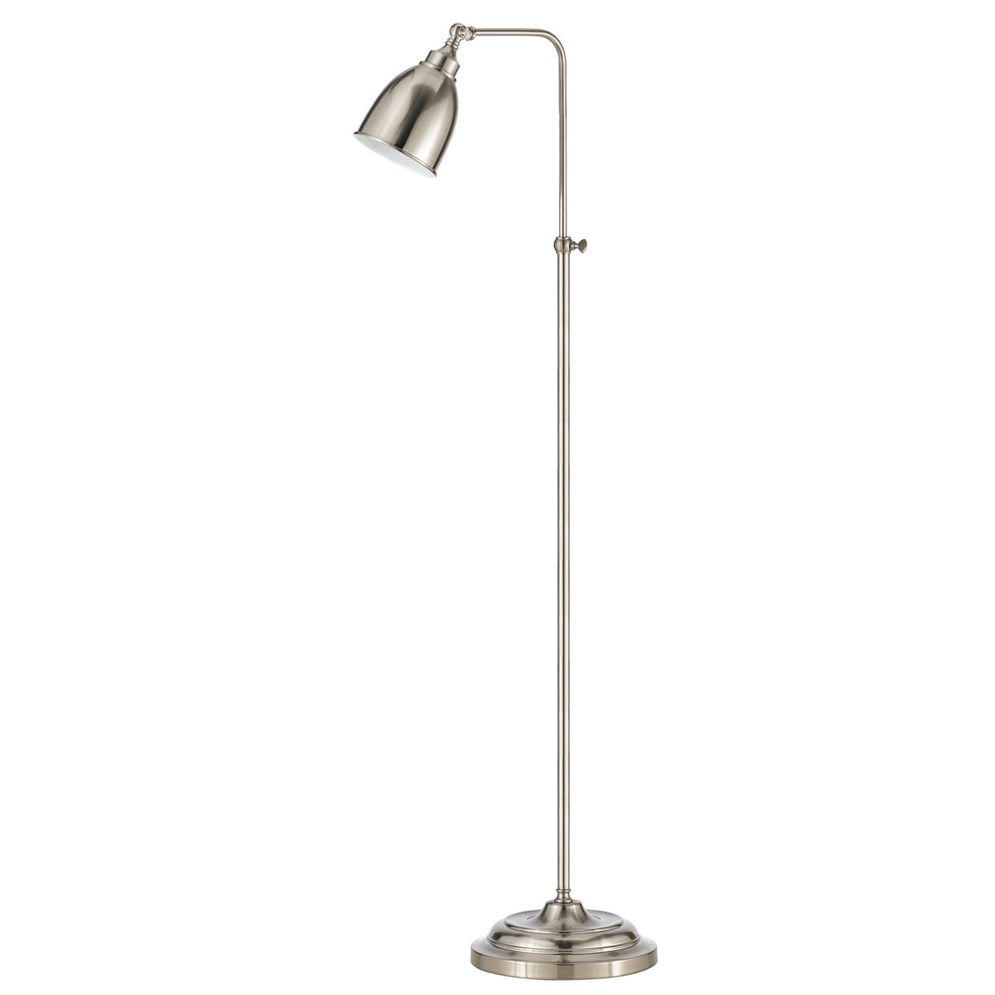 Brushed steel Metal Pharmacy - Floor lamp, BO-2032FL-BS