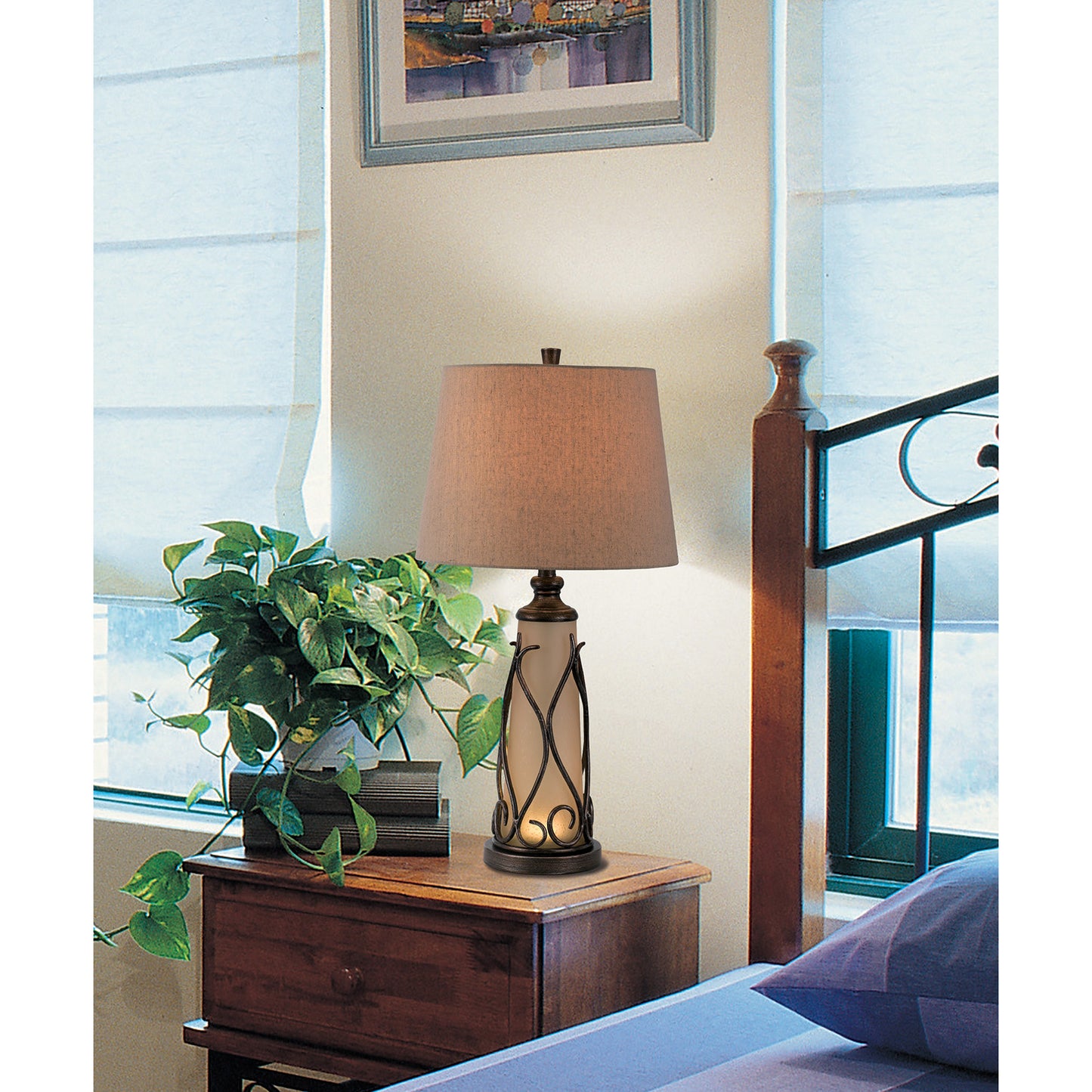 Light brown Metal Taylor - Table lamp