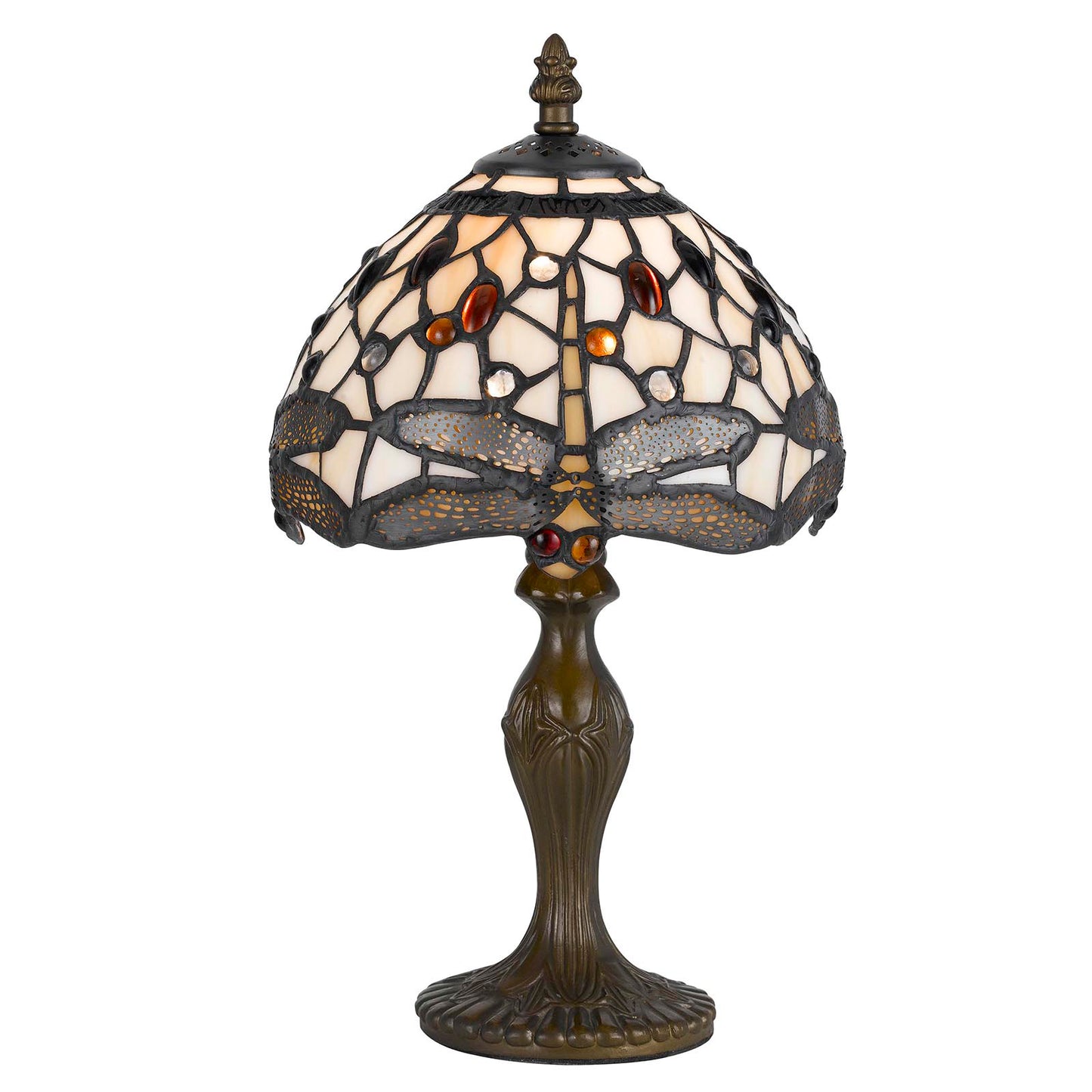 Antique brass Metal Tiffany - Accent lamp, BO-2380AC