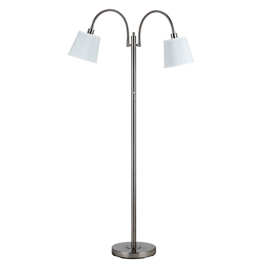 Brushed steel Metal Gail - Floor lamp, BO-2444FL-BS