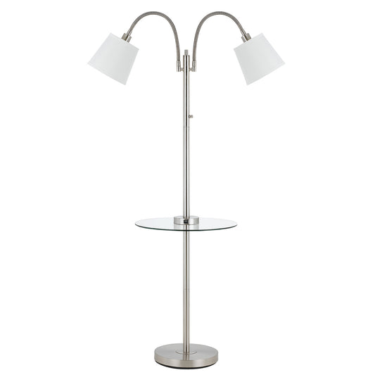 Brushed steel Metal Gail - Floor lamp, BO-2444GT-BS