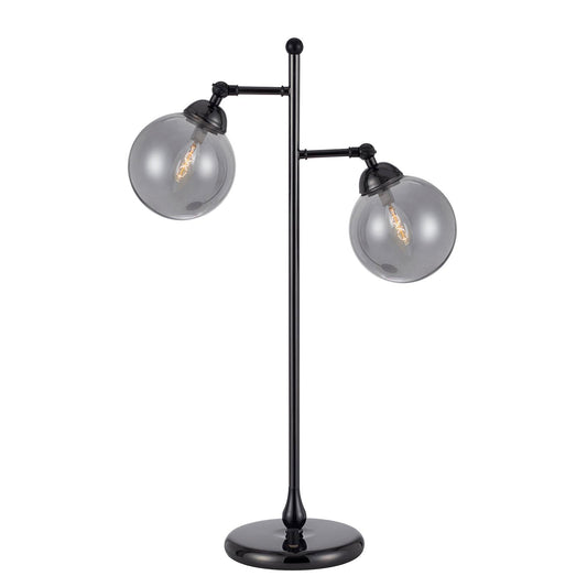 Gun metal Metal Prato - Table lamp