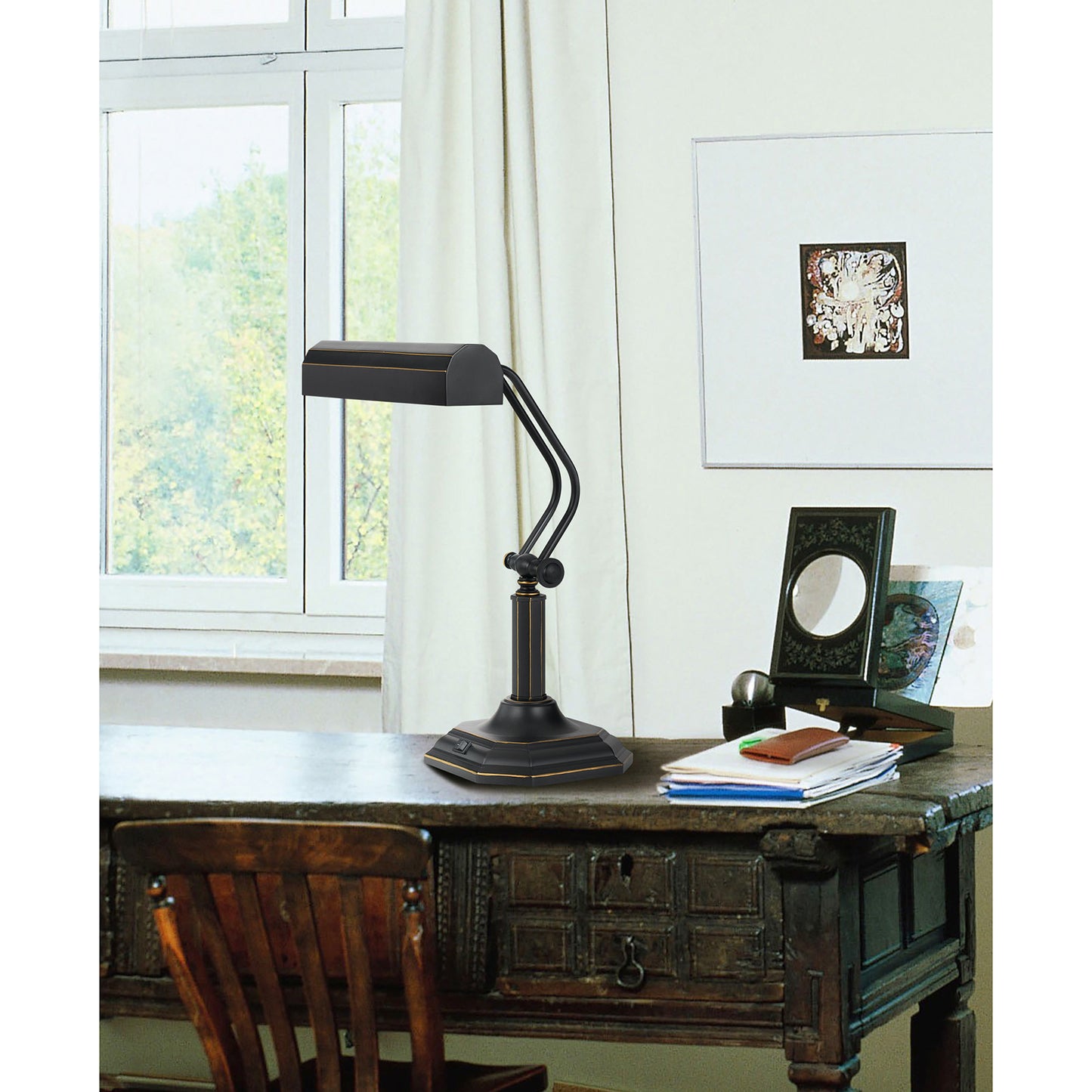 Dark bronze Metal Led - Desk lamp, BO-2585TB