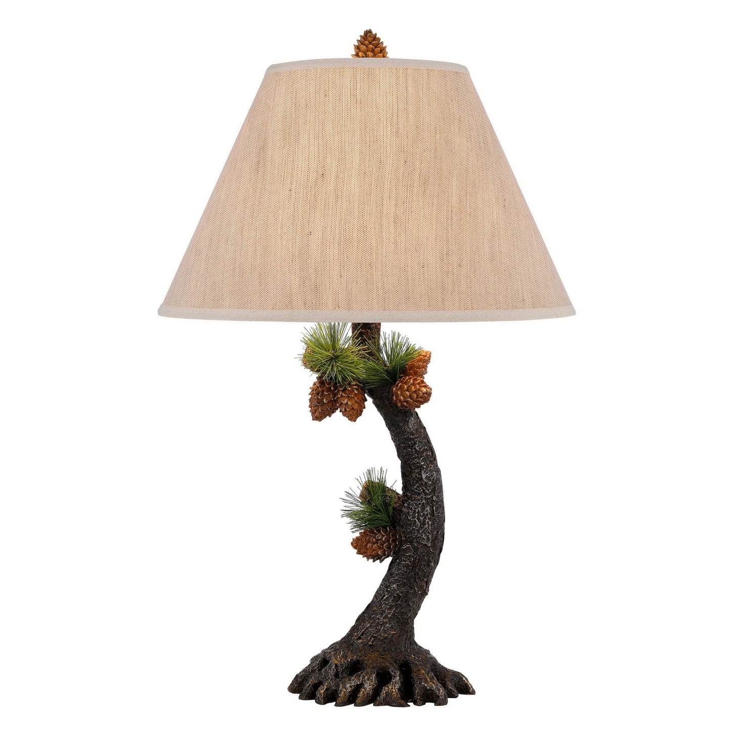 Evergreen Resin Pinecone - Table lamp